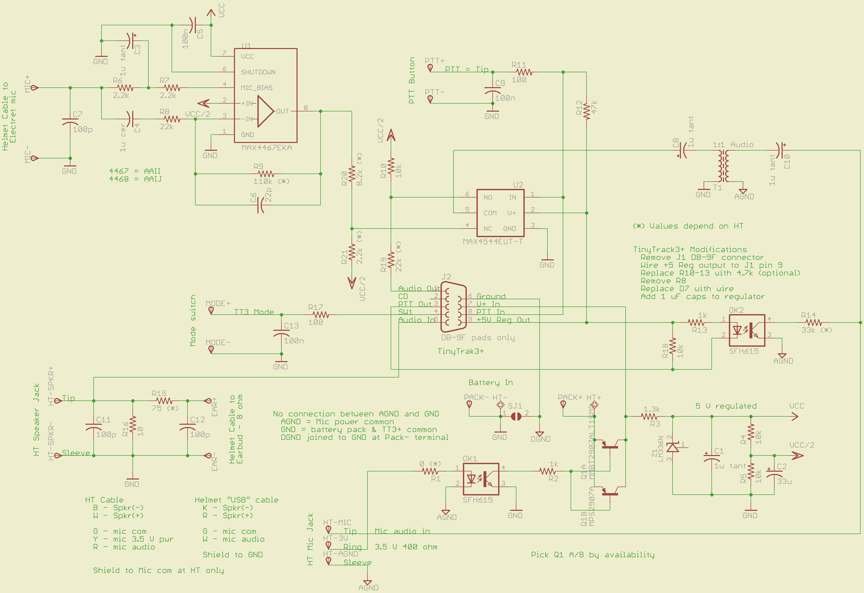 ht gps audio revised schematic – Circuit Schematic
