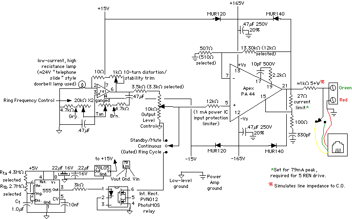 RingGen – Circuit Schematic