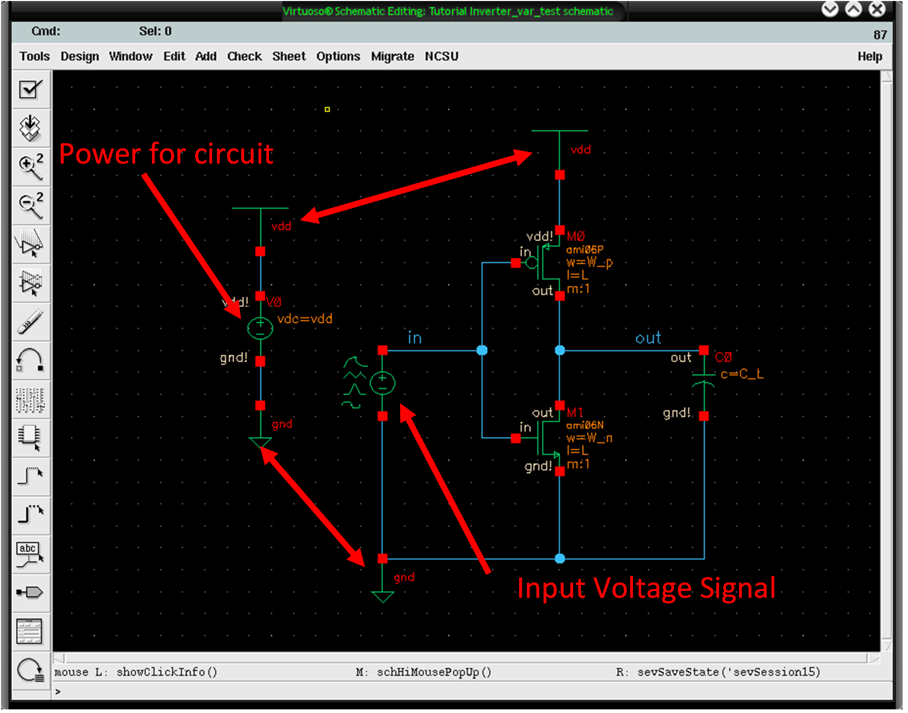 Inverter size strength circuit