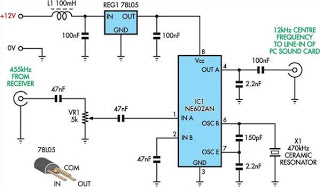 drm down converter for 455khz if