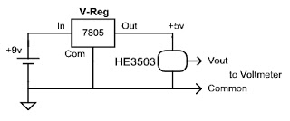 Build Your Own Gauss Meter – Circuit Schematic