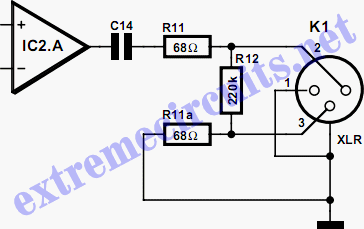 Symmetric Output for USB Audio DAC – Circuit Schematic