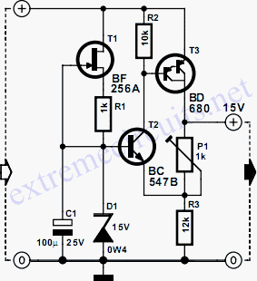 Discrete Voltage Regulator circuit