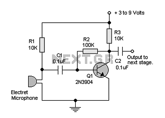 Audio pre amplifier