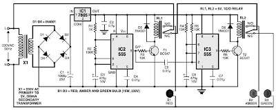 Traffic Light Controller – Circuit Schematic