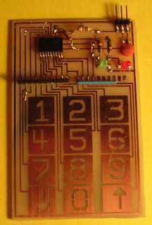 PIC16F627A Touchpad - 2