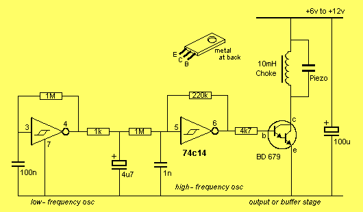 Advanced Electronic Siren circuit