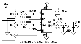 Analog Multiplexer – Circuit Schematic
