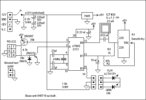 Wireless Coupler Terminal Interface circuit