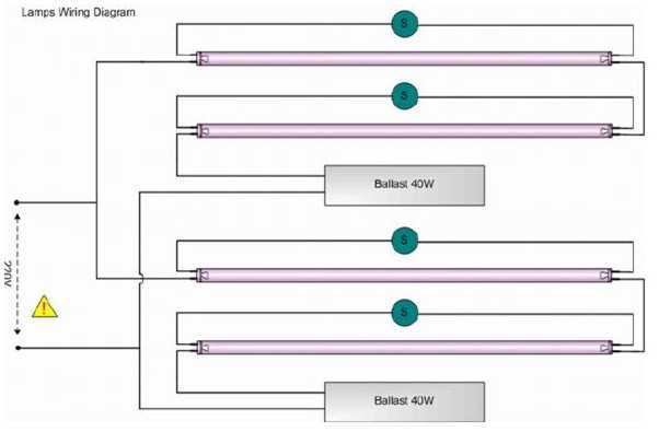 PCB Exposure Box with Countdown timer (ATMEGA8) – Circuit Schematic