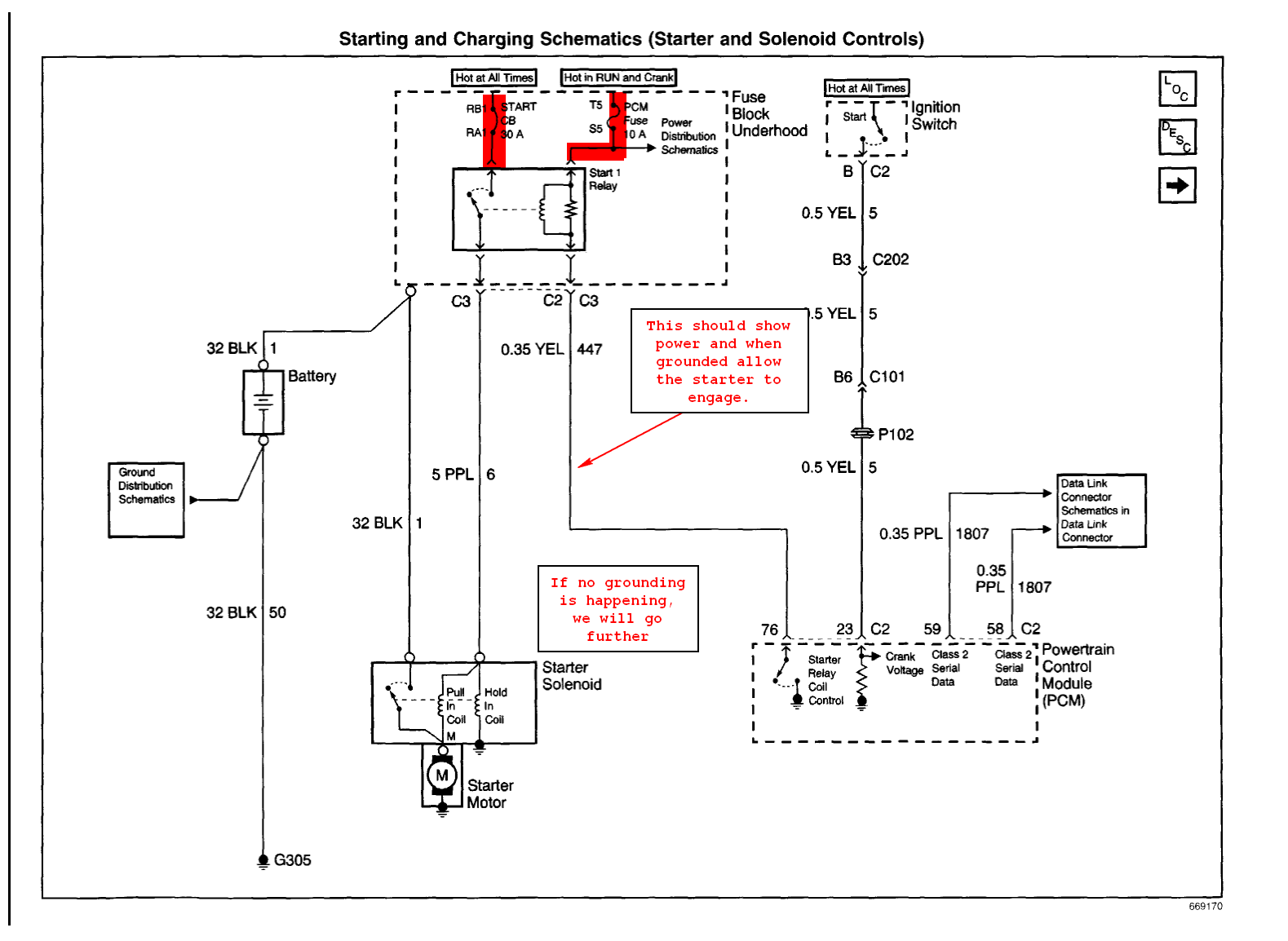 01 buick lesabre circuit