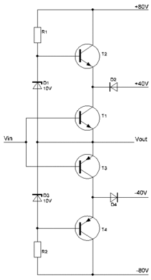 amplifier 1 circuit