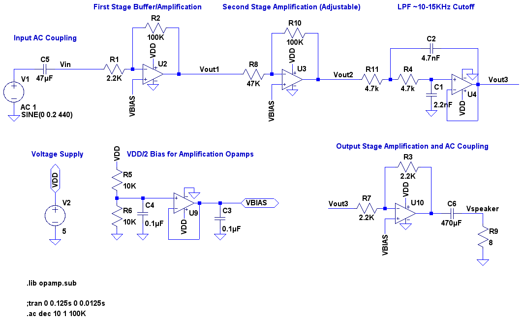 echo effect circuit – Circuit Schematic