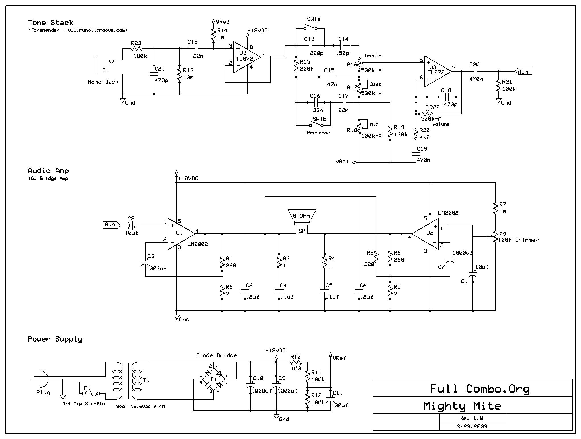mighty mite – Circuit Schematic
