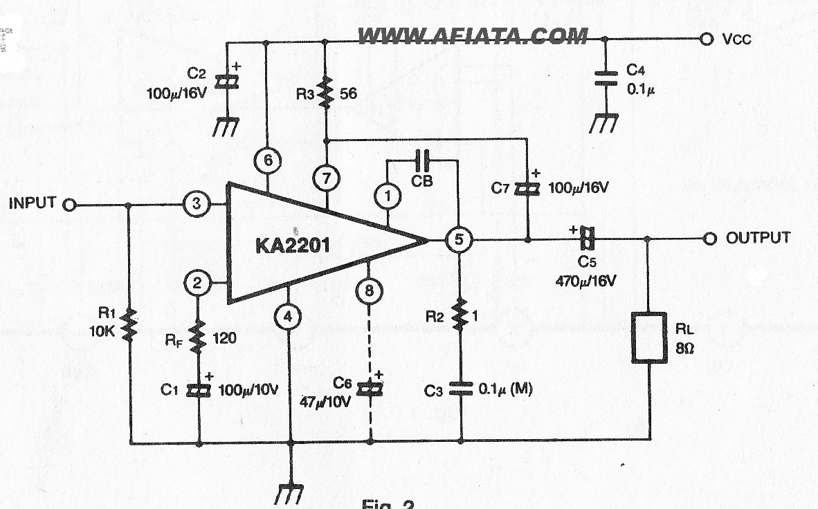 audio power amplifier