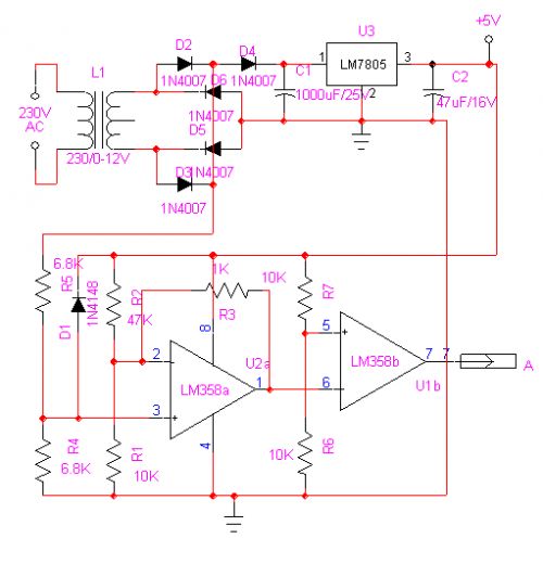 temp control fan hardware circuit