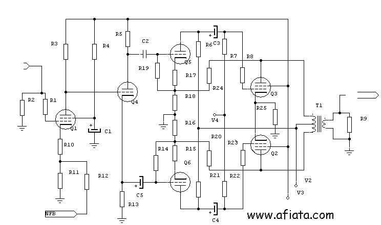 400 watts full power transistor audio amplifier