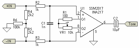 ina217 preamp