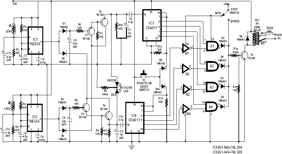 lights led circuits schematics circuit