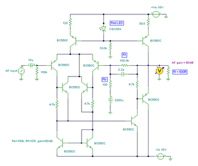 head preamplifier circuit – Circuit Schematic