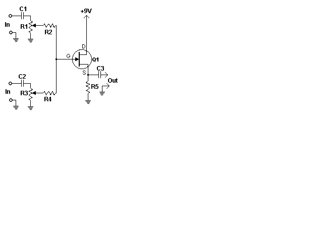 mixer circuit – Circuit Schematic