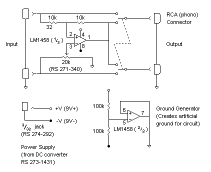 surround – Circuit Schematic