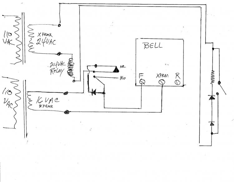 door bell circuit – Circuit Schematic