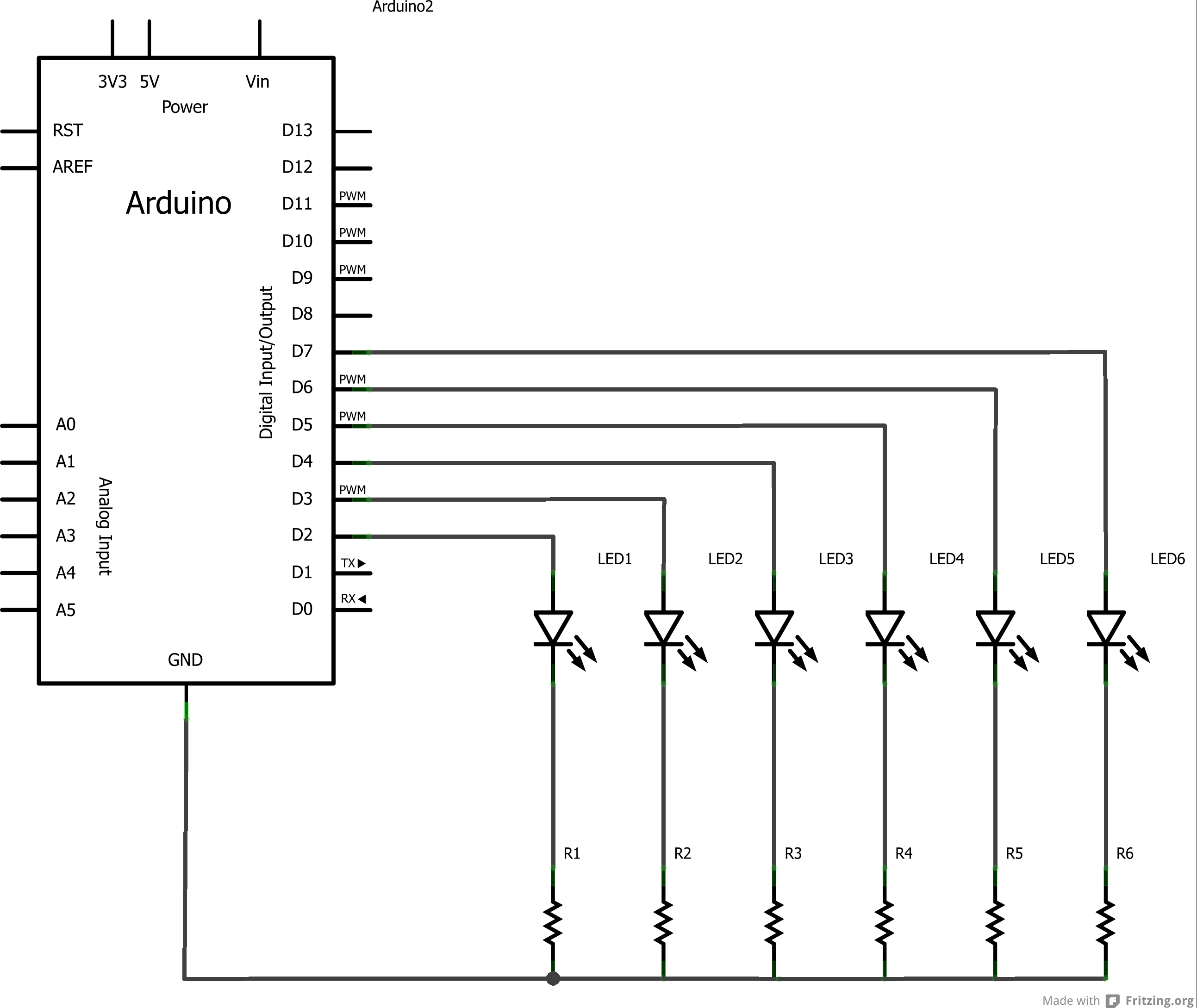 arduino masterpieces circuit