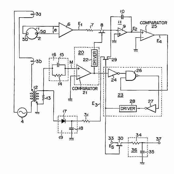 electromagnetic flow meter – Circuit Schematic