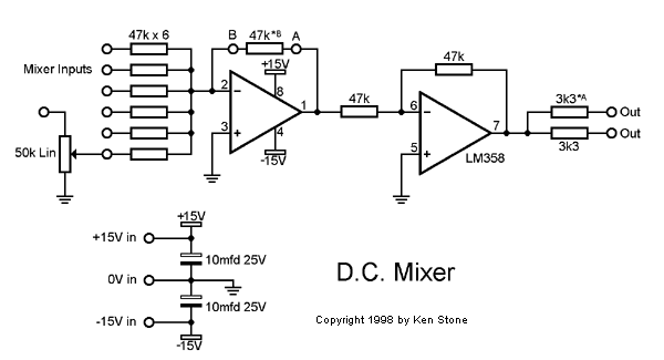 mixer – Circuit Schematic