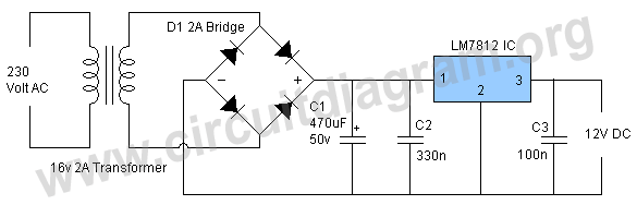 12v power supply circuit