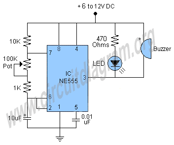 beeper circuit – Circuit Schematic