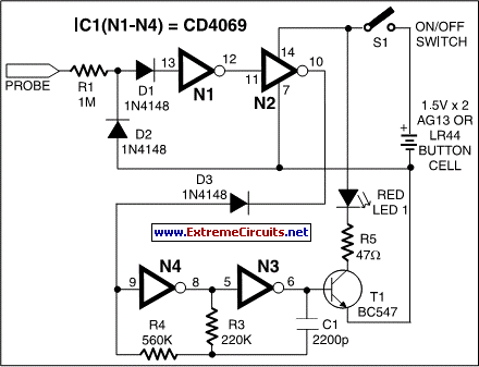 invisible broken wire detector
