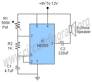 metronome circuit – Circuit Schematic