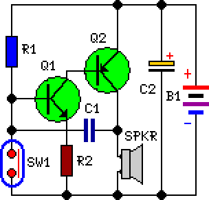 mini alarm circuit