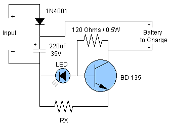 nicd nimh battery charger circuit