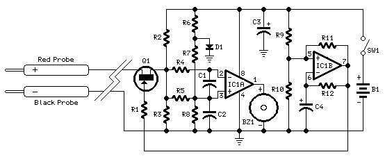 quick on board junction tester circuit diagram – Circuit Schematic