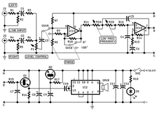 TDA1516 Mini Subwoofer Circuit – Circuit Schematic