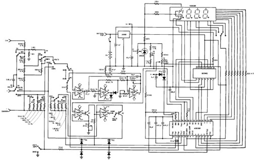 Designing Simple Digital Multimeter circuit