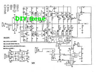 Complete Solid state M-9 Power Amplifier circuit