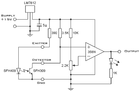 Optical Trigger Module circuit