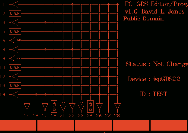 GDS Chip Programmer – Circuit Schematic