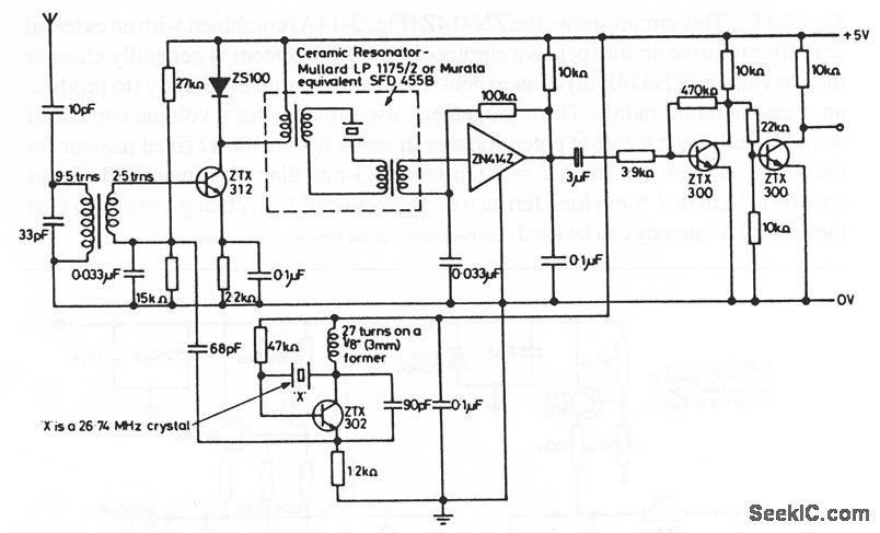 ZS100 Connection Signal – Circuit Schematic