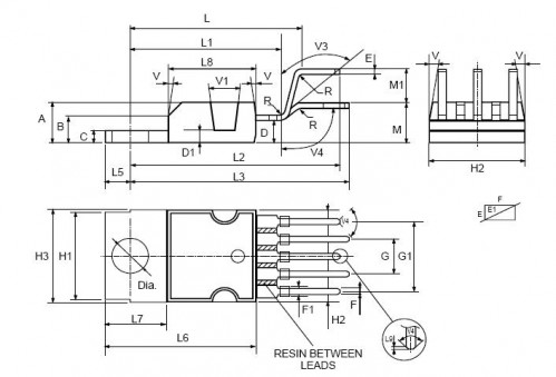 Car Radio Audio Amplifier Datasheet With TDA2003 – Circuit Schematic
