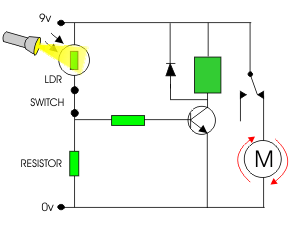 Simple Light Sensor circuit