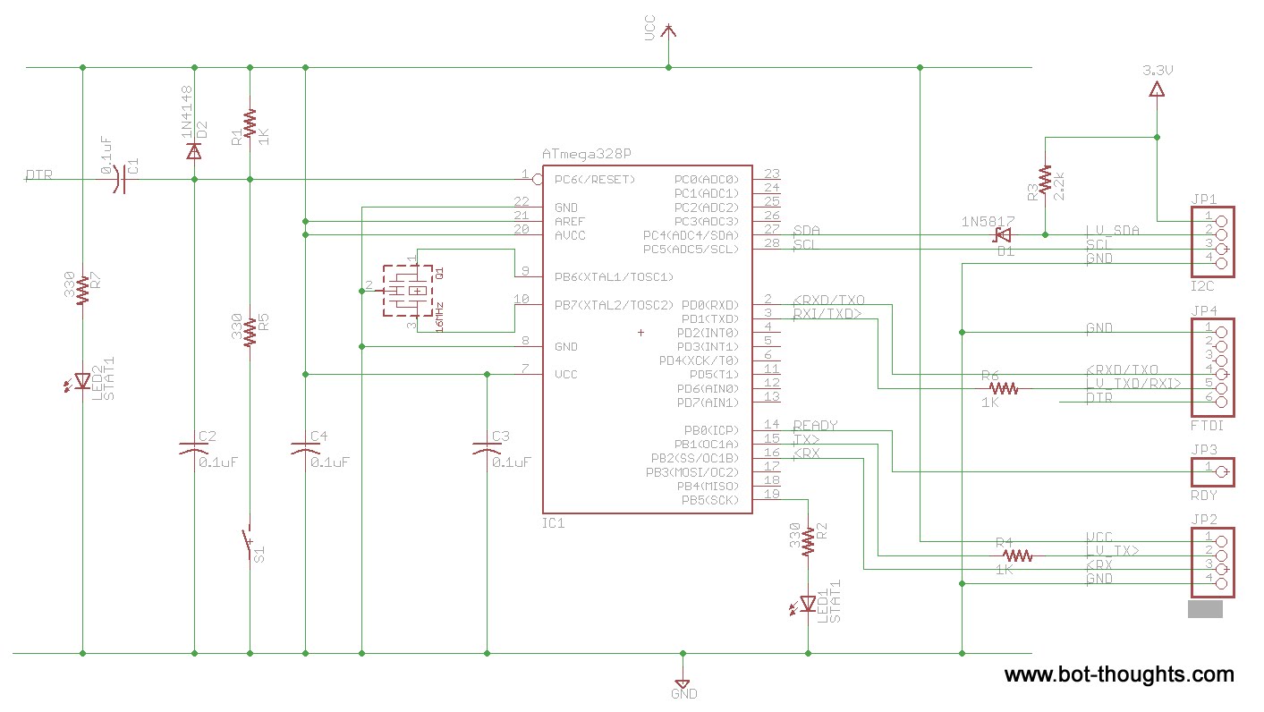 avc serial to i2c bridge – Circuit Schematic