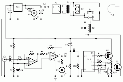 compact dj station circuit diagram circuit