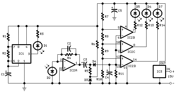 Car Parking Sensor schematic