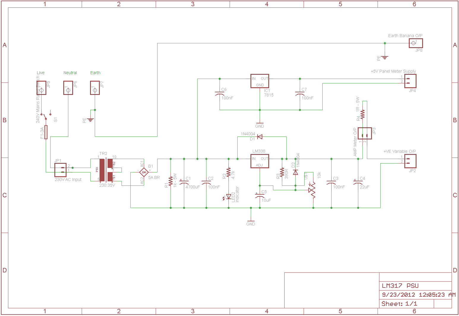 power supply in box working
