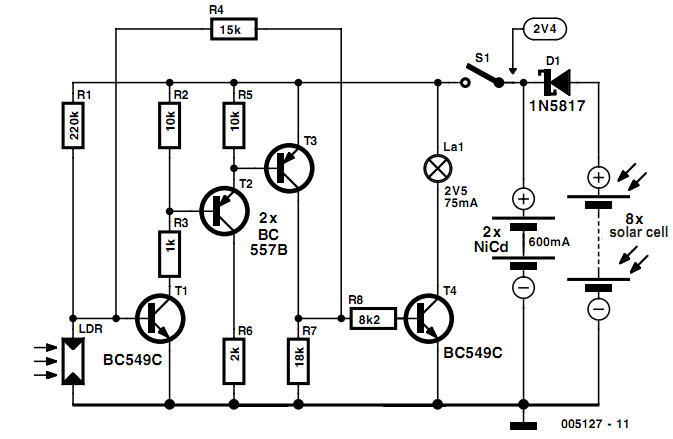 garden lighting circuit